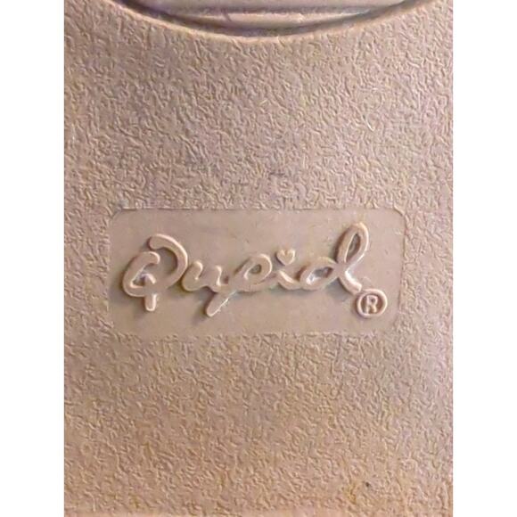 Qupid Tan Suede Booties Southwestern Blanket Heel detail 2.5" Women's Size 8 - Picture 6 of 9